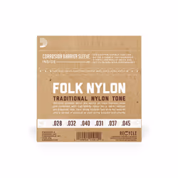 D'Addario EJ32 musical instrument strings Classical 6 pc(s) Nylon Guitar