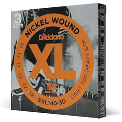D'Addario EXL140-3D musical instrument strings Electric 18 pc(s) Steel Guitar