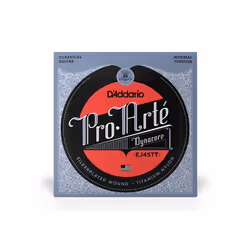 D'Addario EJ45TT musical instrument strings Classical 6 pc(s) Titanium Guitar