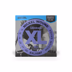 D'Addario EXL115BT musical instrument strings Electric 6 pc(s) Steel Guitar