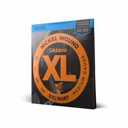 D'Addario EXL160BT, Guitar, Steel, Electric/Bass, 4 pc(s)