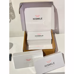 HiSmile Advanced Teeth Whitening Kit - LED Light & Gel Bundle