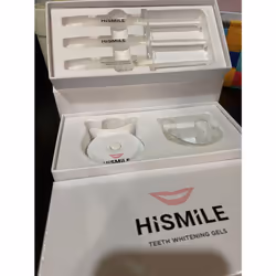 HiSmile Advanced Teeth Whitening Kit - LED Light & Gel Bundle