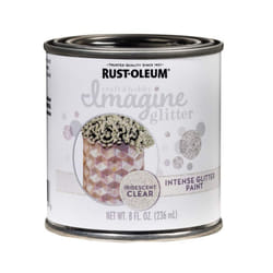 Rust-Oleum 345700 Imagine Craft & Hobby Intense Glitter Paint  8 Oz  Iridescent  128 Fl Oz (Pack of 1)