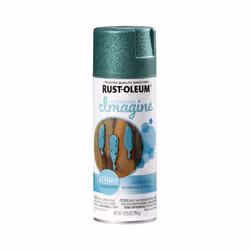 Rust-Oleum Imagine Craft & Hobby Glitter Spray Paint Glitter Turquoise 10.25 oz.
