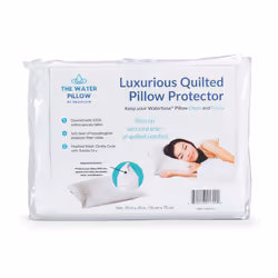 Mediflow Quilted Pillow Protector: get Zippered Protection from dust and allergens and add a Layer of Luxury and comfort to A ...
