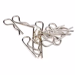 Traxxas Body clips (12), Stainless steel