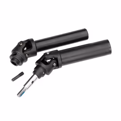 Traxxas 6851A, Driveshaft (front), Black, Stainless steel