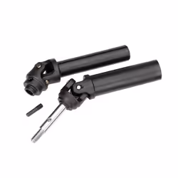 Traxxas 6852A, Driveshaft (rear), Stainless steel, Black