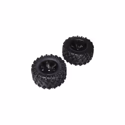 Traxxas 7772X Pre-Assembled X-Maxx Wheels & Tires (8S-Rated) Vehicle