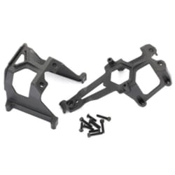 Traxxas 8620 Front and Rear Chassis Supports  Black