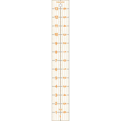 Fiskars 2x14 Inch Acrylic Centering Ruler (187220-1001)