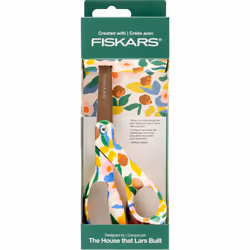 Fiskars Created With Fiskars Designer Scissors 8"-Playful Posies By House That Lars Built 194542-1002
