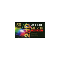TDK 50-Pack 3.5"" Floppy Disks Preformatted for PC
