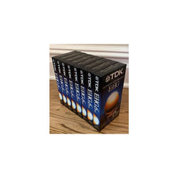 TDK Ultimate Performance E-HG Extra High Grade VHS T-120 Blank Video Tape