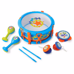 Kidoozie My First Drum Set, Musical toy set, Drum kit, 3 yr(s), Multicolour