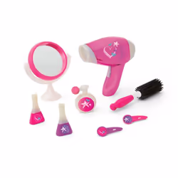 Kidoozie Glamour Girl Styling Set, Fashion, 3 yr(s), Pink, White