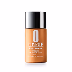 Clinique Even Better Makeup Medium Coverage Foundation Broad Spectrum SPF 15 | Evens Skin Tone + Reduces Dark Spots Chestnut
