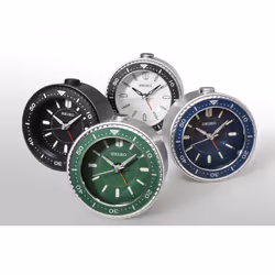Seiko Mai Bedroom Alarm Clock  Black