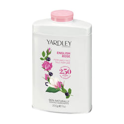 Yardley of London English Rose 7.0 oz Perfumed Talc  clean (Y6320018-6)