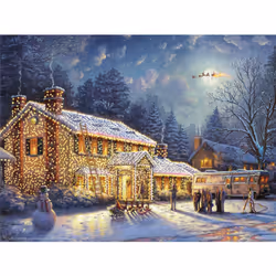 Ceaco - Thomas Kinkade - Holiday Movies - National Lampoons Xmas Vacat