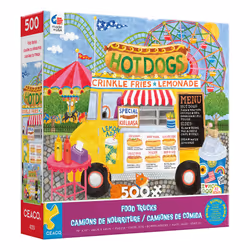 Ceaco - Food Trucks - Hot Dog Truck II - 500 Piece Jigsaw Puzzle