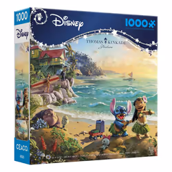Ceaco - Thomas Kinkade - Disney - Lilo and Stitch - 1000 Piece Jigsaw