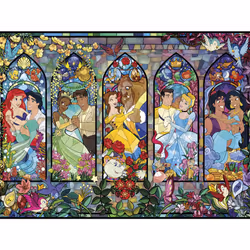 Ceaco - Disney - Princess Castle Royal Windows - 1500 Piece Jigsaw Puzzle
