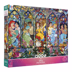 Ceaco - Disney - Princess Castle Royal Windows - 1500 Piece Jigsaw Puzzle