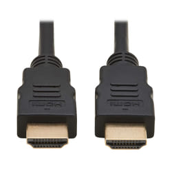 High Speed HDMI Cable, High-Definition Video 4K @ 30Hz UHD, Male-to-Male, Digital Video with Audio (M/M), Black, 10 Feet / 3 Meters (P568-010)