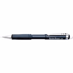 Pentel Twist-Erase III Mechanical Pencil  0.5 mm  Black