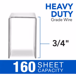Swingline Staples  Heavy Duty for Desktop Staplers  3/4"""""""" Length  100/Strip  1000/Box (35319)
