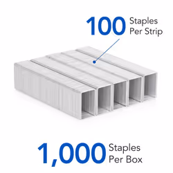 Swingline Staples  Heavy Duty for Desktop Staplers  3/4"""""""" Length  100/Strip  1000/Box (35319)