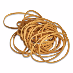 Universal UNV00114 0.04 in. Gauge Size 14 Rubber Bands - Beige (2200/Pack)