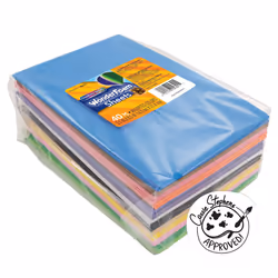 Creativity Street WonderFoam Foam Sheets 5.5-inches x 8.5-inches Ass