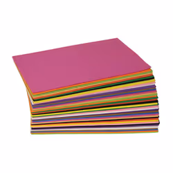 Creativity Street WonderFoam Foam Sheets  5.5-inches x 8.5-inches  Ass