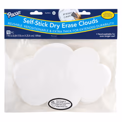 Pacon PAC9014 dry erase sheet 254 x 177.8 mm White