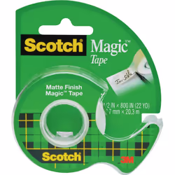 3M 119 1/2"" x 800"" Scotch Magic Tape