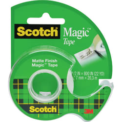 3M 119 1/2"" x 800"" Scotch Magic Tape
