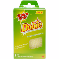 Scotch-Brite Dobie All-Purpose Cleaning Pad 3/Pkg-