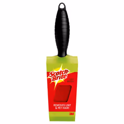 Scotch-Brite Lint Brush Ideal for Removing Lint and Pet Hair on Clothing White