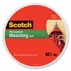 Scotch 110LONG Foam Mounting Double-Sided Tape  3/4-Inch Wide x 350-Inch Long