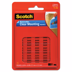 3m 859 Scotch Clear Removable Mounting Squares