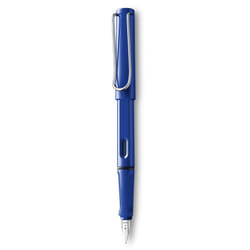 Lamy safari Fountain Pen - Elegant Design Cool Pens  Best Pens For Smooth Writing  Journaling  and Calligraphy - Blue Medium Point Pen