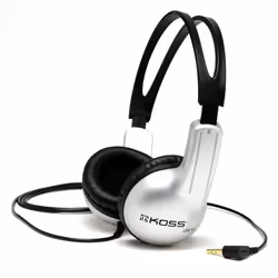 Koss UR/10, Wired, 60 - 20000 Hz, Music, Headphones, Black, Silver