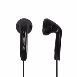 Koss KE5, Wired, 60 - 20000 Hz, Music, Headphones, Black