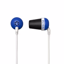 Koss PLUG, Wired, 10 - 20000 Hz, Headphones, Blue