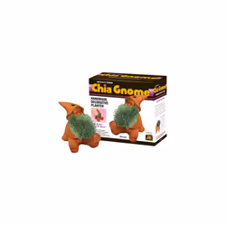 Chia Pet Gnome with Seed Pack Decorative Pottery Planter Easy to Do and Fun to Grow Novelty Gift Perfect for Any Occasion