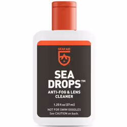 GEAR AID Sea Drops Anti-fog and Cleaner for Dive and Snorkel Masks  1.25 fl oz