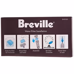 Breville Water Filters  6 Count (Pack of 1)  White